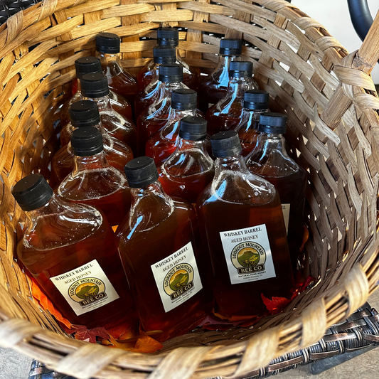 Barrel Aged Whiskey Infused Honey